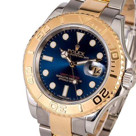 rolex yachtmaster blue replica|rolex yachtmaster 2 two tone.